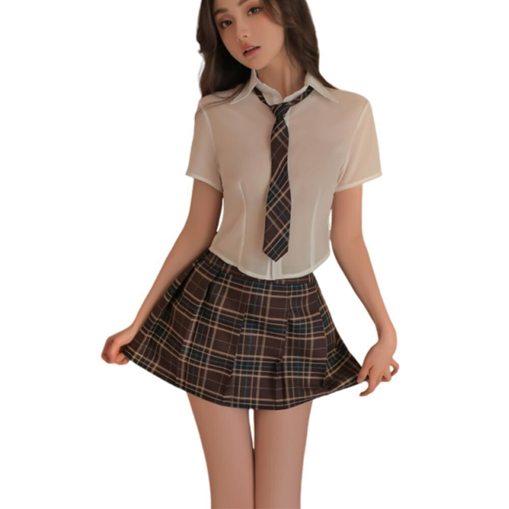 3003 cosplay college style sexy student costume Halloween Japanese anime